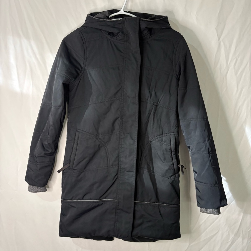 Ivivva by Lululemon Puffer Parka Long Winter Coat Girls 12